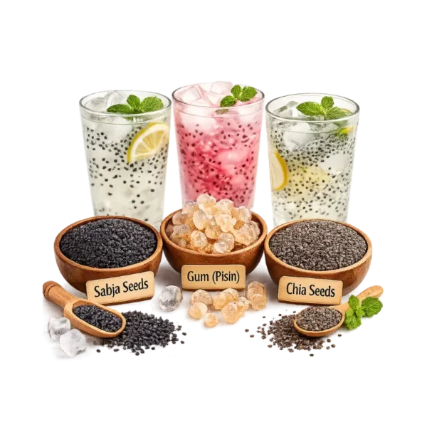 Body Cooler Combo | Sabja Seeds, Badam Pisin & Chia Seeds | Zam Zam Nuts